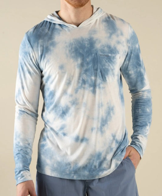 Yucatan Bamboo Hoodie - Tie Dye Senderohead - XL