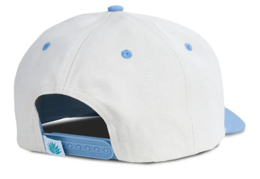 Yippee Ki Yay Hat - Cream/Light Blue