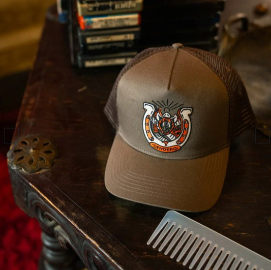 Snake Luck Hat - Brown