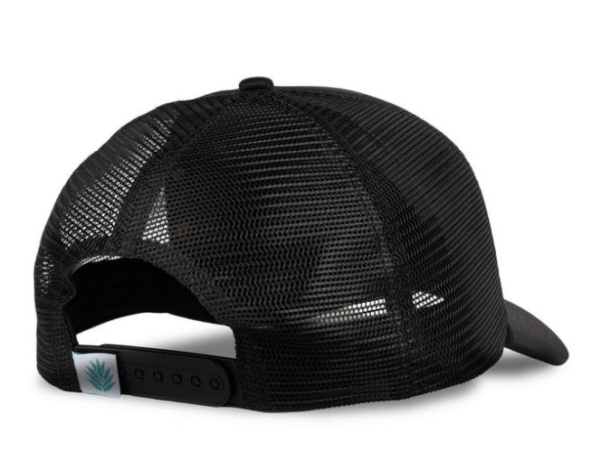 Logo Trucker Hat - Black / Gold