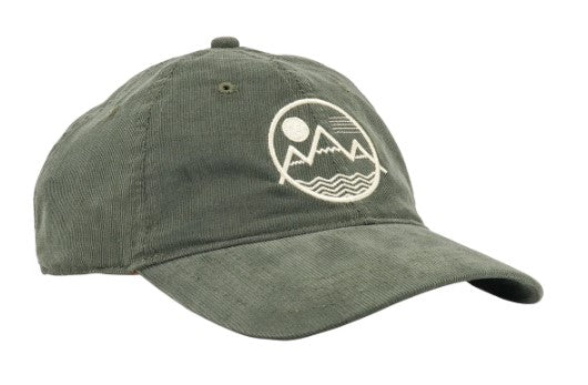 Vibe Mtn Corduroy Hat - Olive