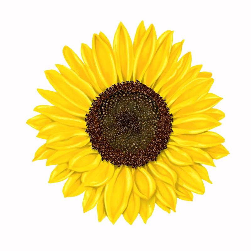 Sunflower Sticker