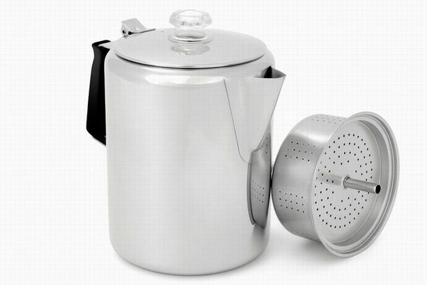 Glcier Stnlss 12 Cup Percolator
