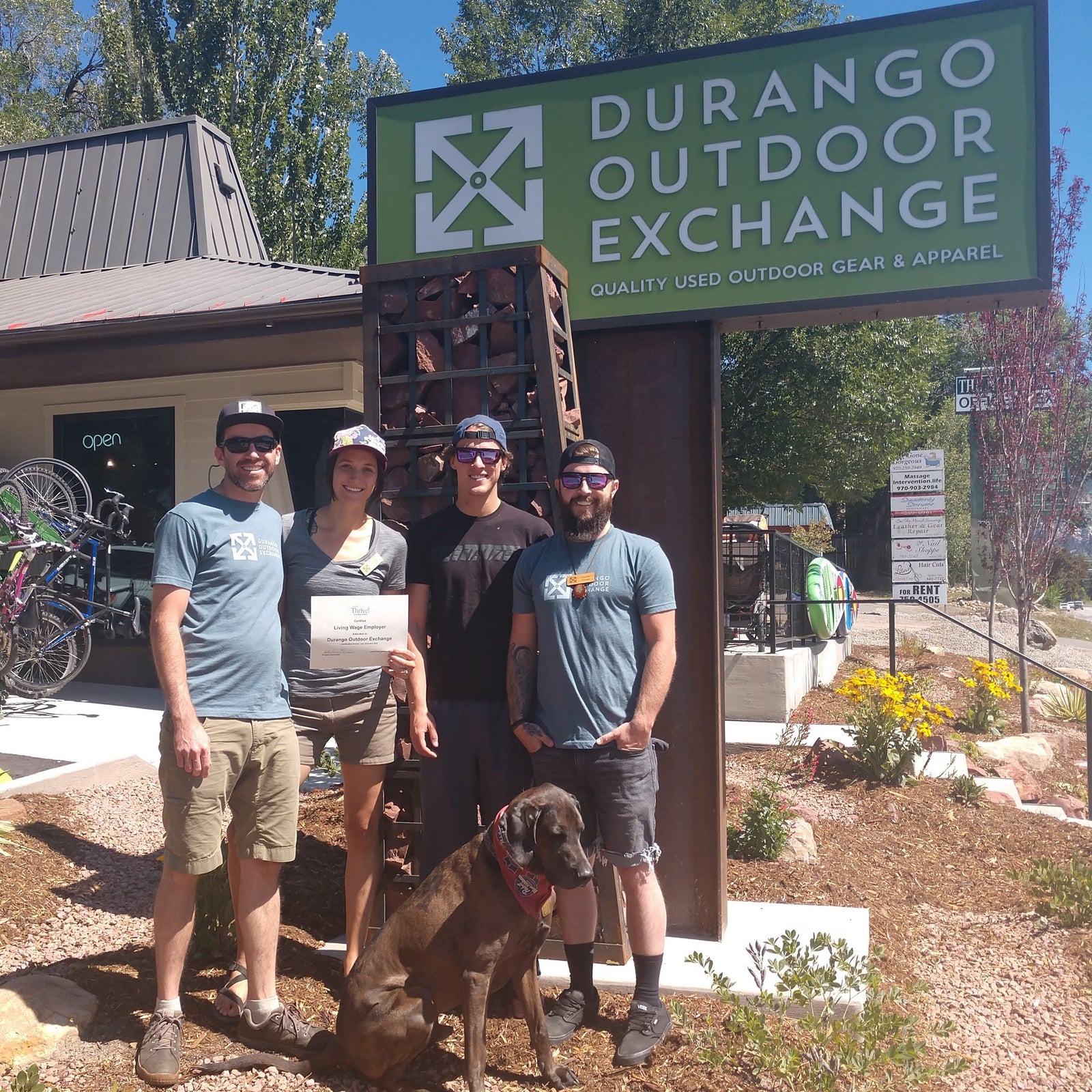 THRIVE LIVING WAGE CERTIFIED!