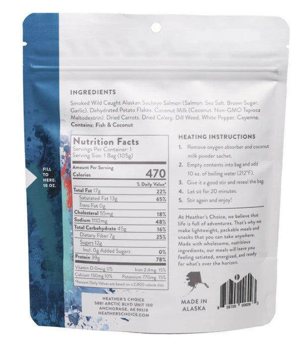 Smoked Sockeye Salmon Chowder