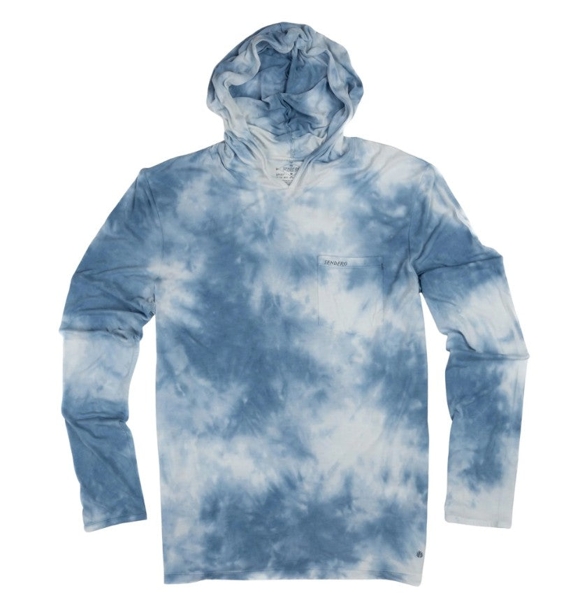 Yucatan Bamboo Hoodie - Tie Dye Senderohead - XL