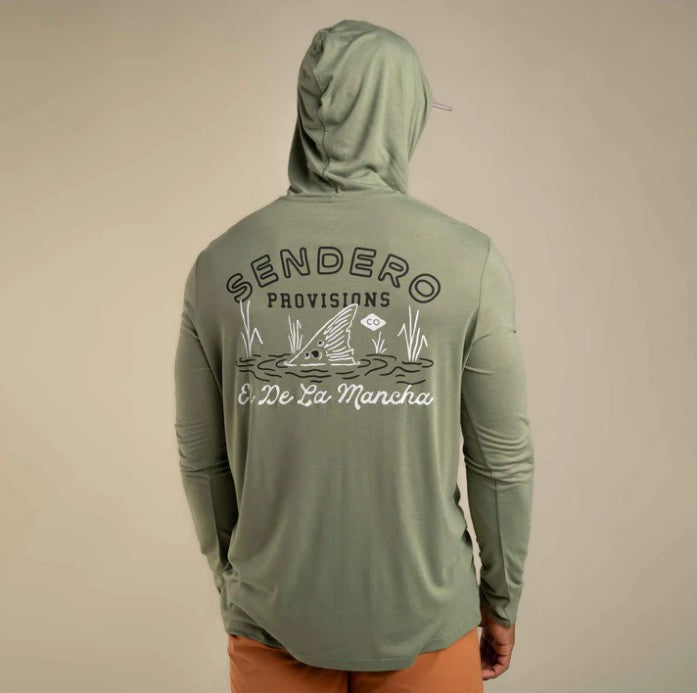Yucatan Bamboo Hoodie - San Juan Sage - L