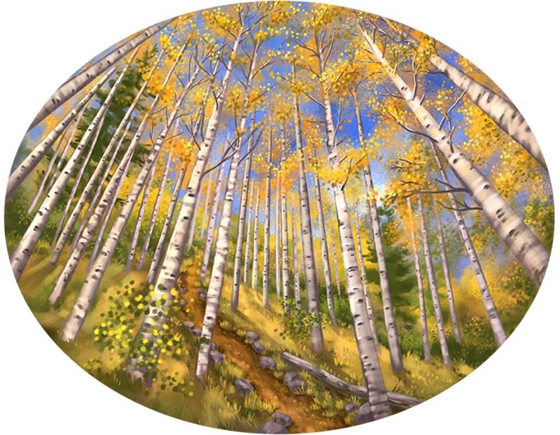 Hike Through Aspens Stick