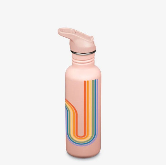 Classic 27oz w/ Flip Seal Sport Cap - Rainbow Flow