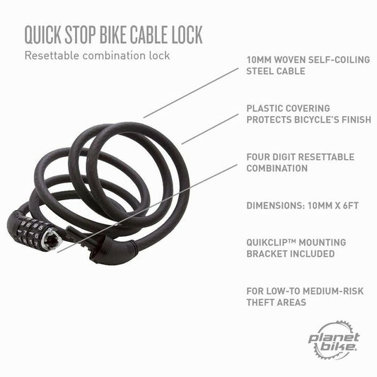 Quick Stop Bike Lock