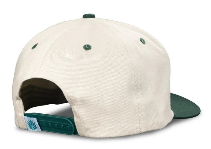 Logo Hat - Cream/Green