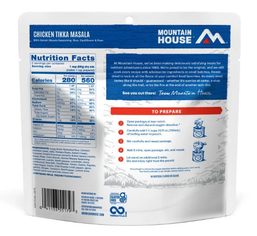 Mountain House - Chicken Tikka Masala