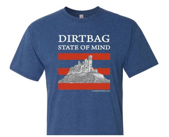 Dirtbag State of Mind OG T Shirt - Blue