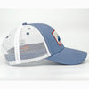 Three Mountain Trucker - White/Blue