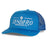 Logo Trucker Hat - Blue/White