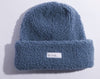 Aurora Plush Beanie - Grey Blue