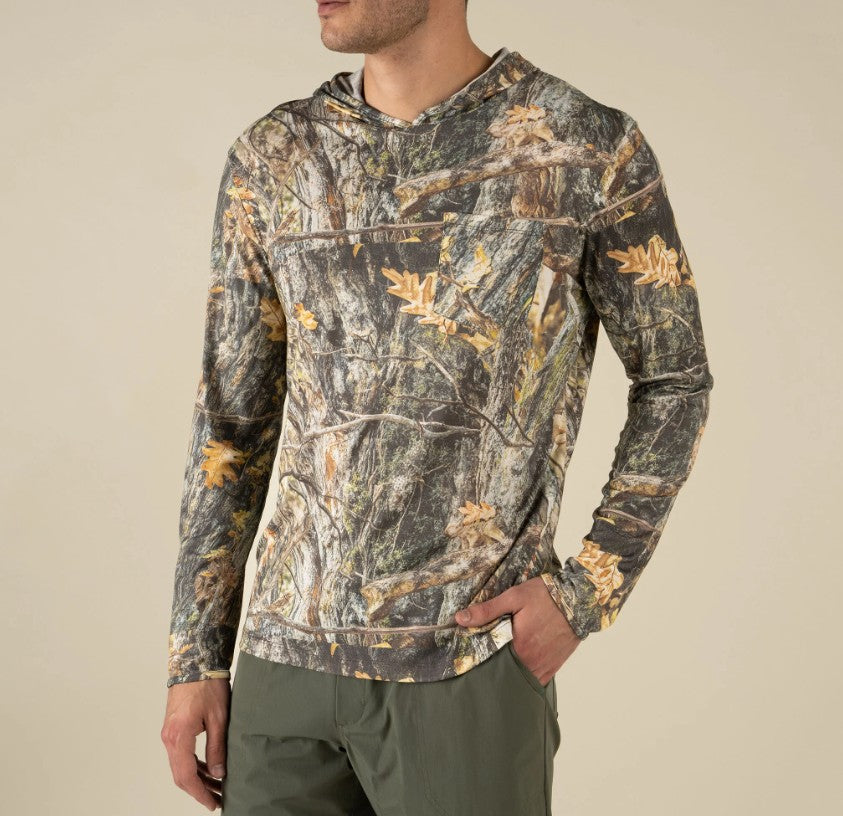 Yucatan Bamboo Hoodie - Will Tree Camo - XL