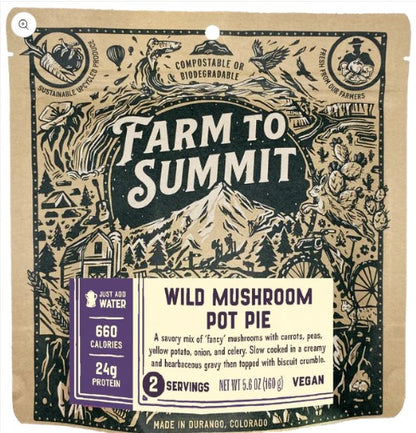 Wild Mushroom Pot Pie