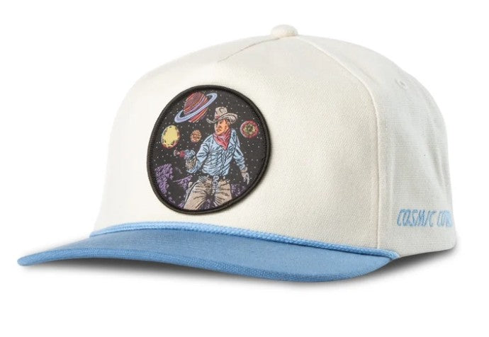 Cosmic Cowboy Hat - White/Blue