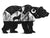 Bear & Wolf Sticker