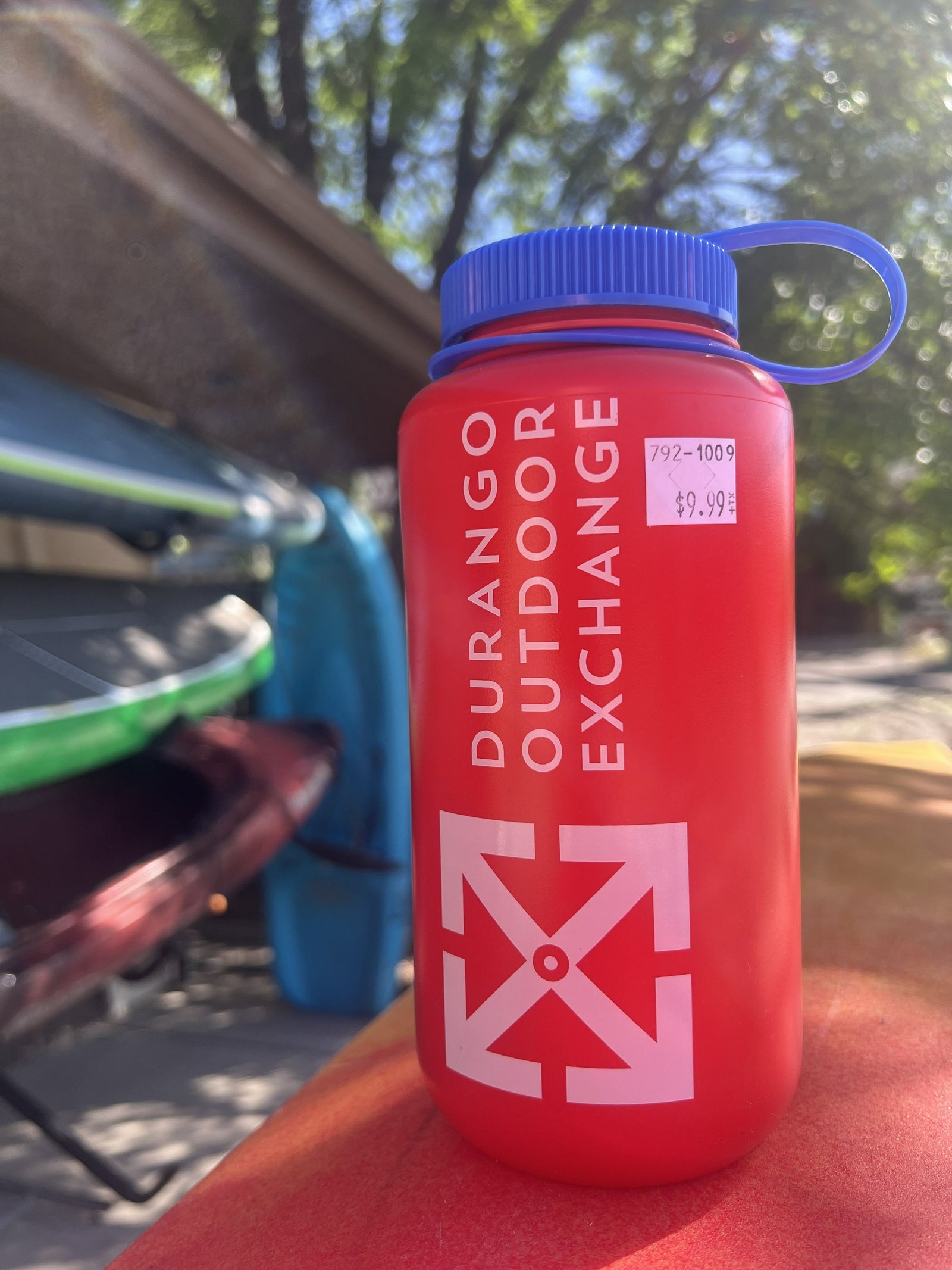 Durango Outdoor Exchange 32oz Nalgene - Red/Blue