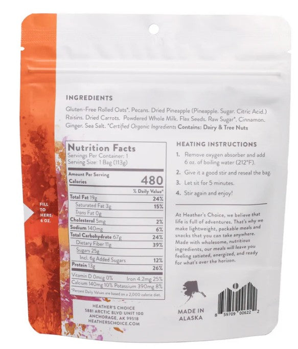 Morning Glory Oatmeal