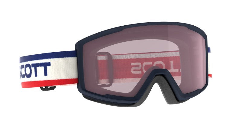 Factor Goggles - Beige/Blue w/ Enhancer Lens