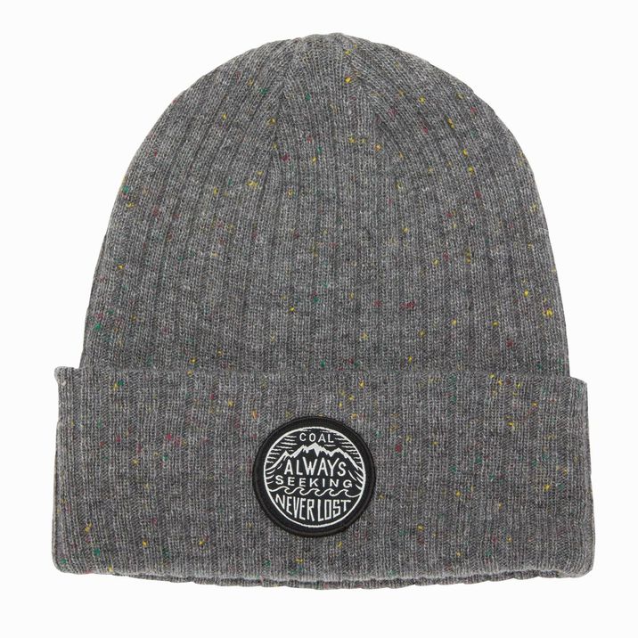 Oaks Speckle Ribbed Knit Cuff Beanie
