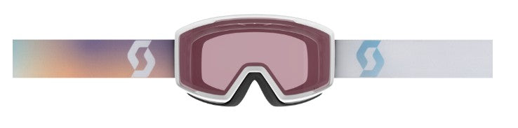 Factor Goggles - White/Soft Pink - Enhancer Lens