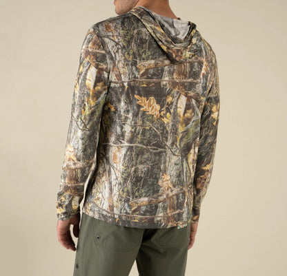 Yucatan Bamboo Hoodie - Will Tree Camo - XL