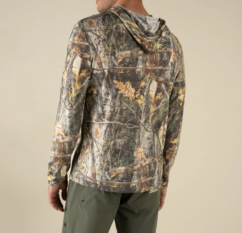 Yucatan Bamboo Hoodie - Will Tree Camo - XL