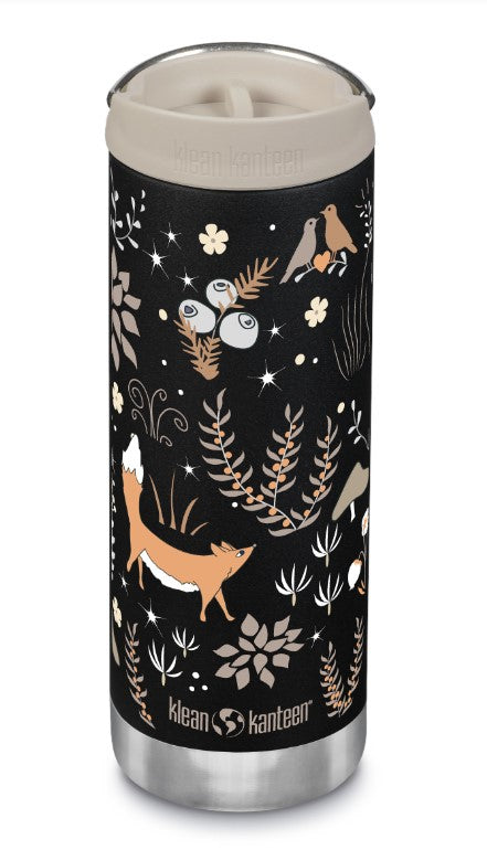 TKWide 16oz w/ Cafe Cap - Autumn Foxes