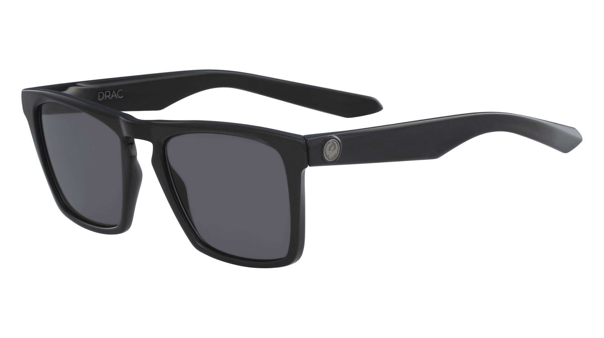 Drac LL Sunglasses - Black/Smoke