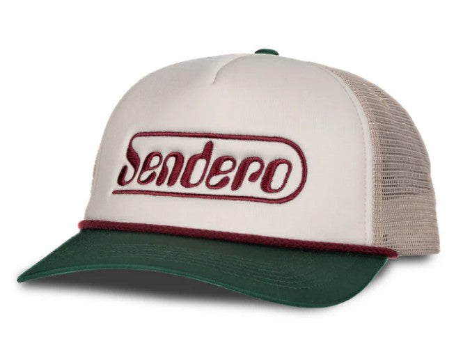 Retrocade Hat - Cream/Green