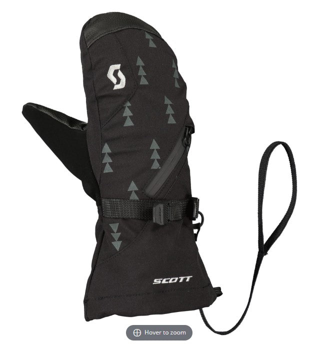 Ultimate Premium Junior Mitten - Black/Gray