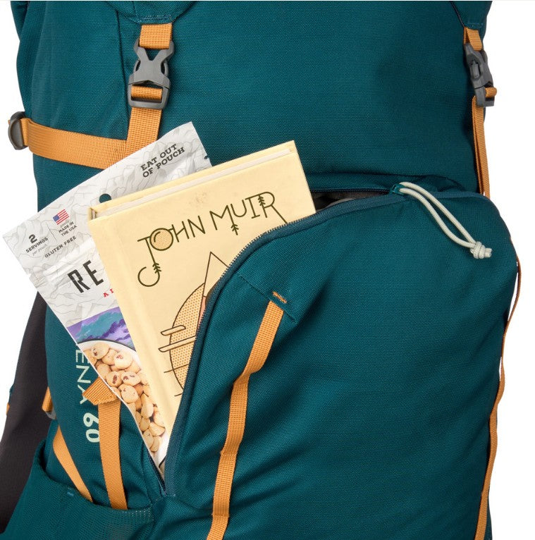 Nena 60L - Deep Teal/Gold