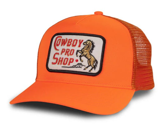 Cowboy Pro Shop Hat - Orange