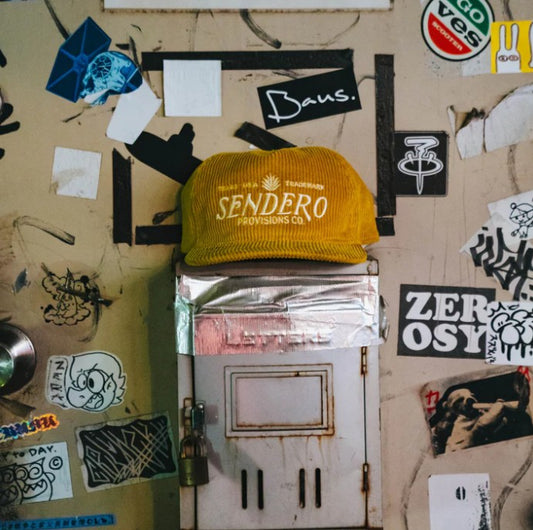 Corduroy Logo Hat - Mustard