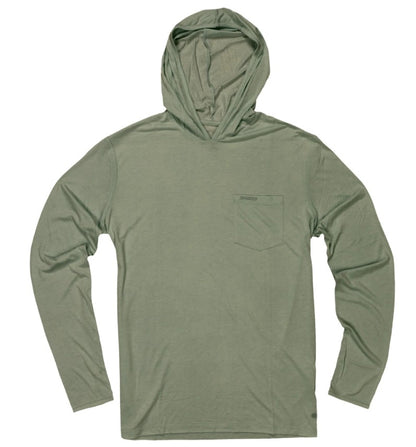 Yucatan Bamboo Hoodie - San Juan Sage - L