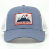 Three Mountain Trucker - White/Blue