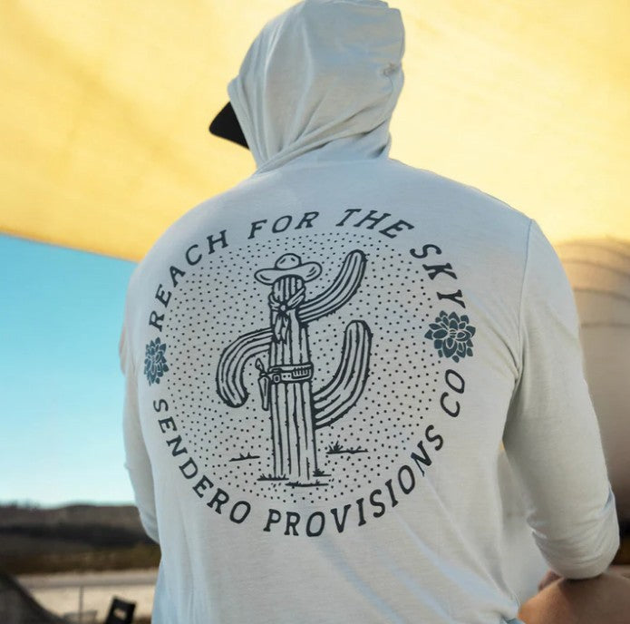 Yucatan Bamboo Hoodie - Reach for the Sky
