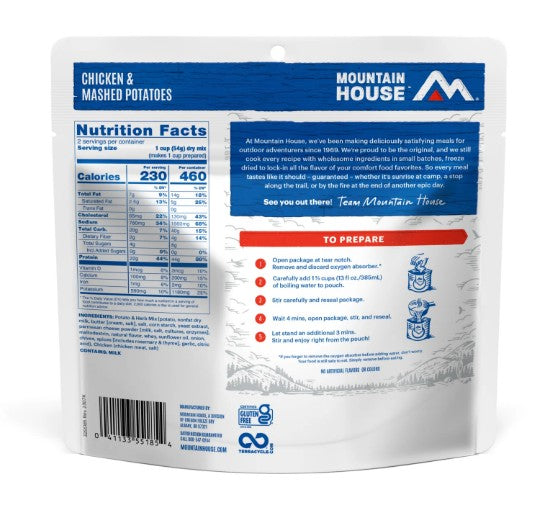 Mountain House - Chicken and Mashed Potato