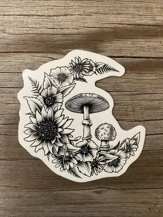 Mystic Moon Sticker