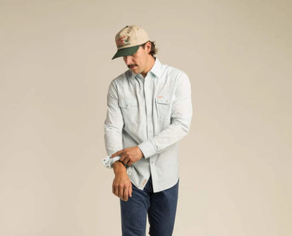 Hand Tied Flies Hat - Gray