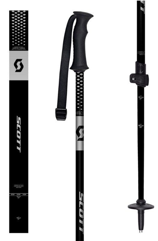 Element Adjustable Junior Pole - Black
