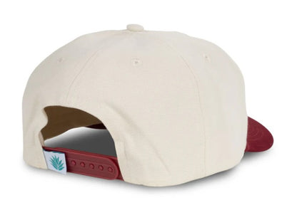 Call Me Darlin' Hat - Cream/Maroon