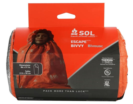 SOL Escape Bivvy with Hood - Orange