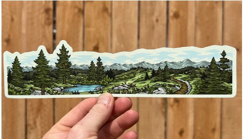 Mountain Paradise Wrap