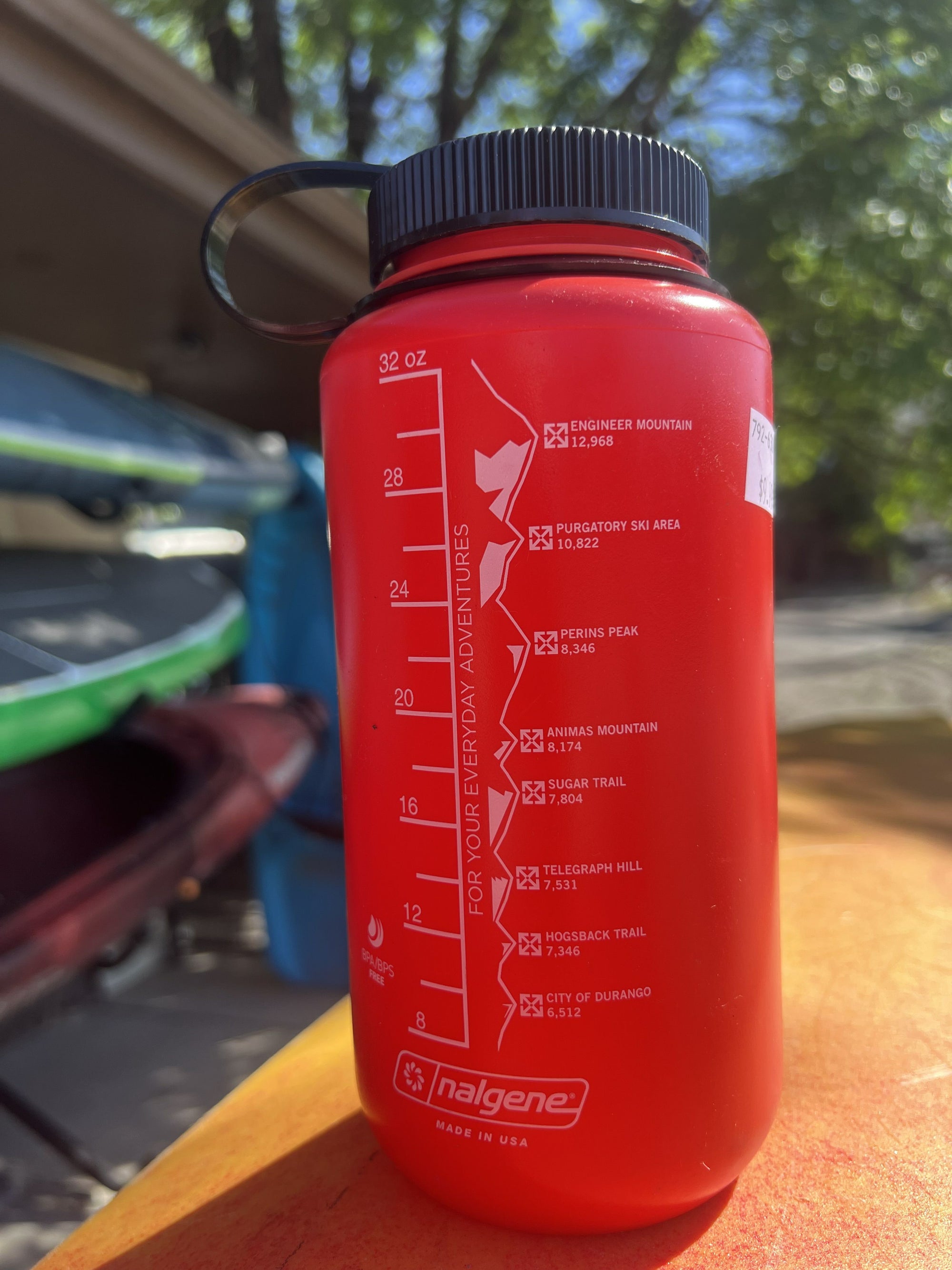 Durango Outdoor Exchange 32oz Nalgene - Red/Black