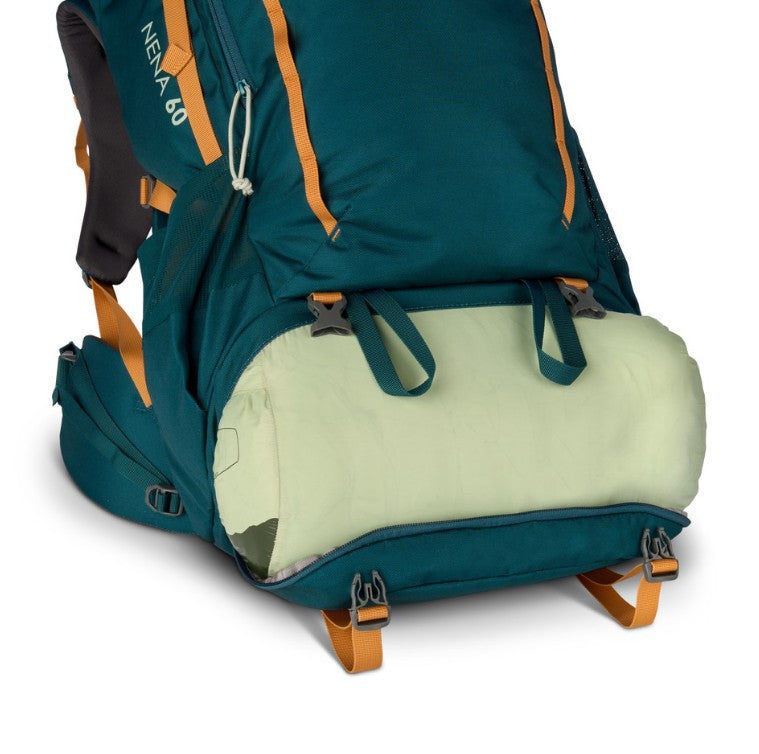 Nena 60L - Deep Teal/Gold